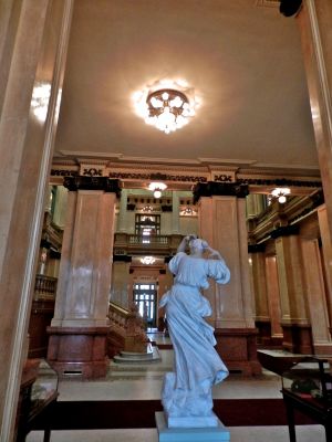 On the tour of the Opera house