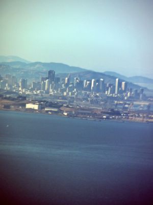 San Francisco while the plane was landing