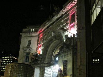 The front of Waterloo Station