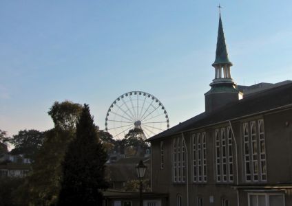 Didn't make it to the Promanade, where the ferris wheel is