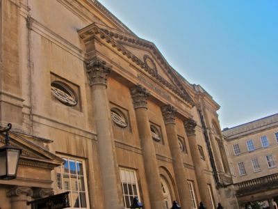 Outside the Pump Room dining room