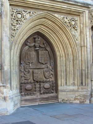 Door of the abbey