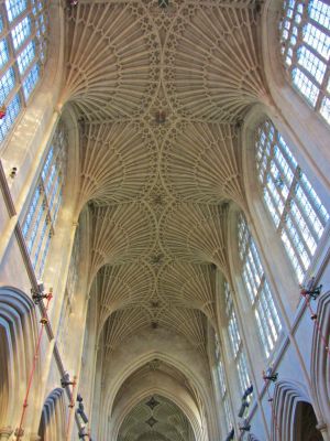 Inside the Abbey of Bath