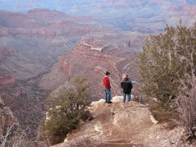 Brian visits, trip to the Grand Canyon