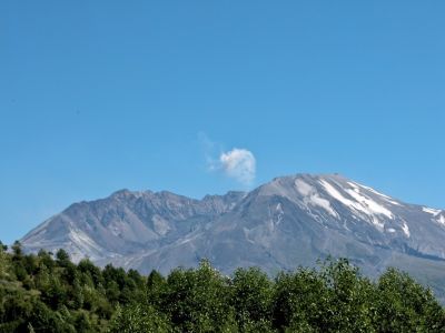 Mt St Helens, putting off some steam