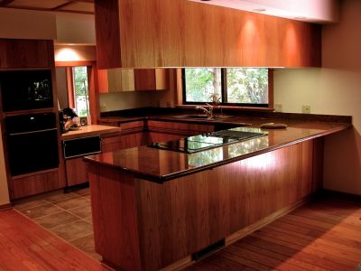 The remodeled kitchen in the chavez house