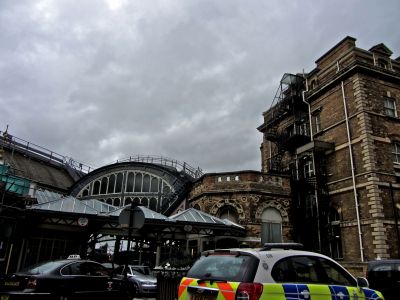 outside York UK Station